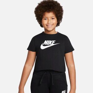 Nike Black Futura Crop Tee